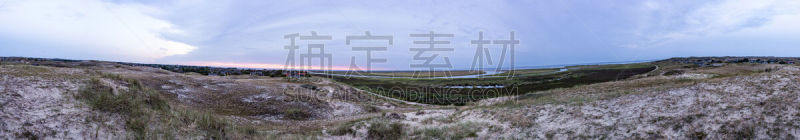 全景,岛,丹麦币,天空,水平画幅,沙子,无人,户外,草,沙丘竞技场