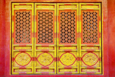 故宫,门,北京,中国,大特写,重金属,窗户,旅游目的地,水平画幅,无人