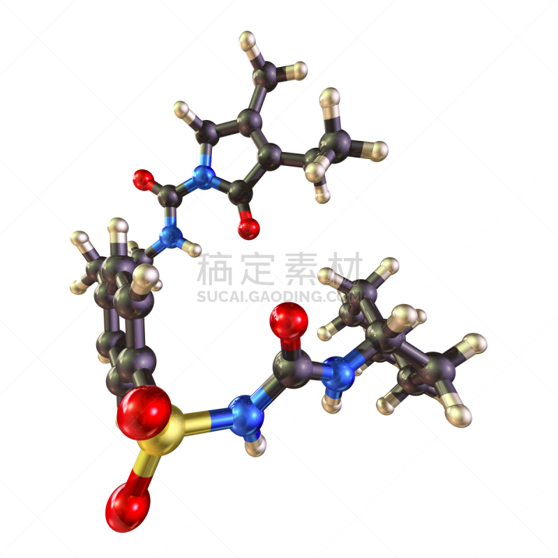 模型,2型糖尿病,血糖过低,形状,无人,白色背景,科学,健康保健,背景分离,方形画幅