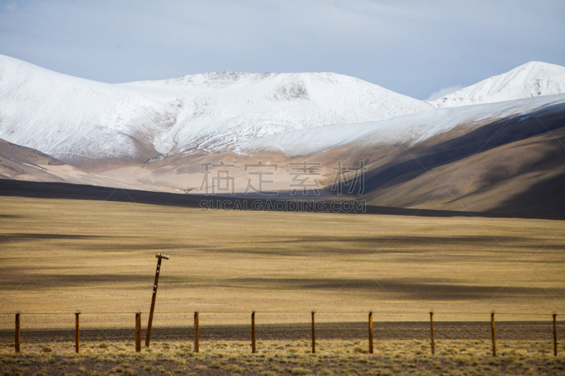 塔吉克斯坦,山脉,寒冷,远距离,雪,岩石,夏天,户外,高处,冰