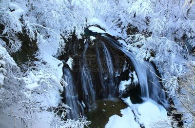 Yamagata Prefecture　Winter waterfall