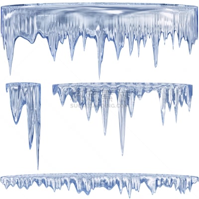 冰柱,蓝色,冷,湿,寒冷,霜,雪,天气,尖的,糖衣