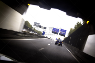 光,前进的道路,迅速,艾默伊登,水平画幅,交通标志,路,交通,公路,荷兰