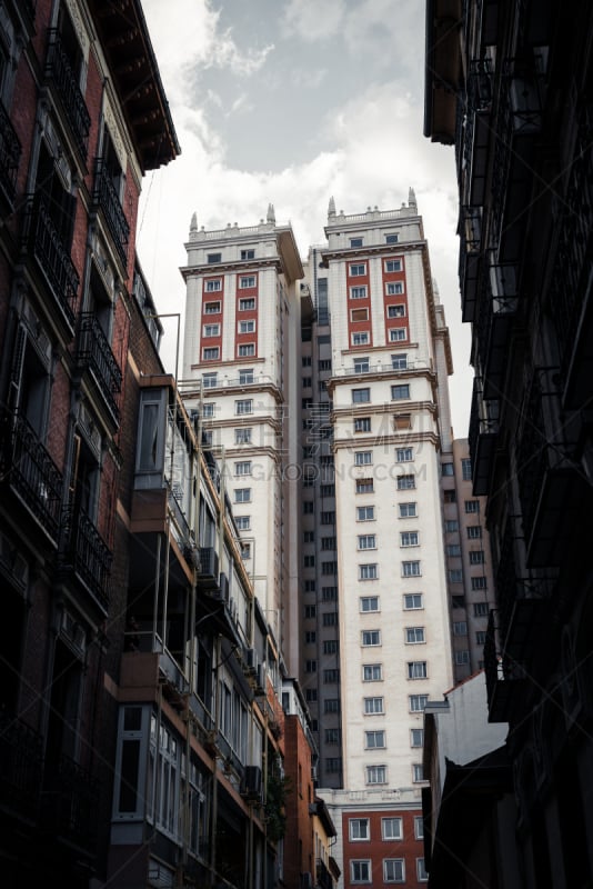 Edificio España art deco skyscraper in Plaza de España