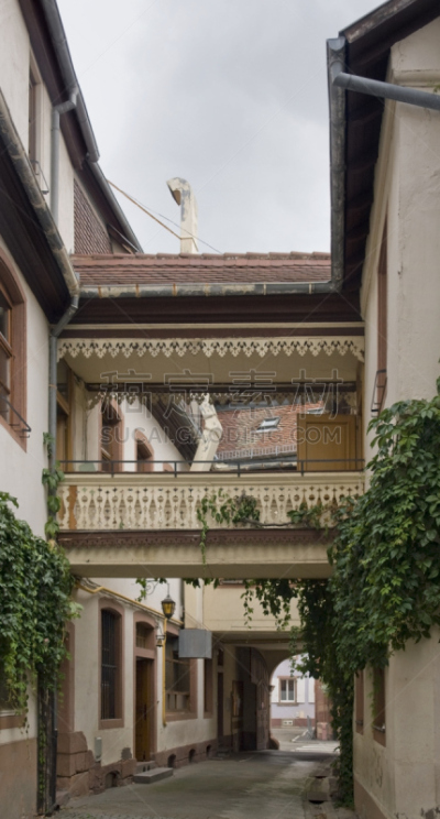 architectural detail in Sélestat