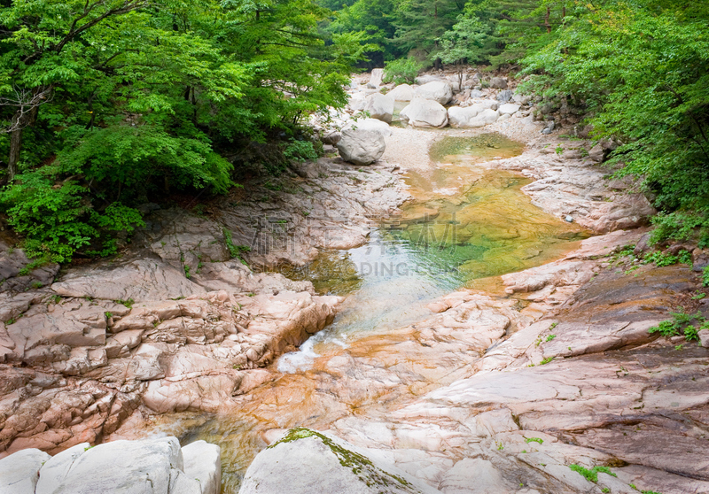 韩国,河流,风景,国家公园,雪岳山,水,水平画幅,瀑布,无人,热带雨林