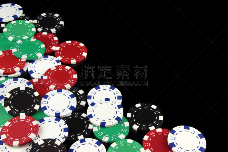 黑色背景,轮盘赌转轮,轮盘赌,21点,扑克,休闲活动,水平画幅,进行中,风险,想法
