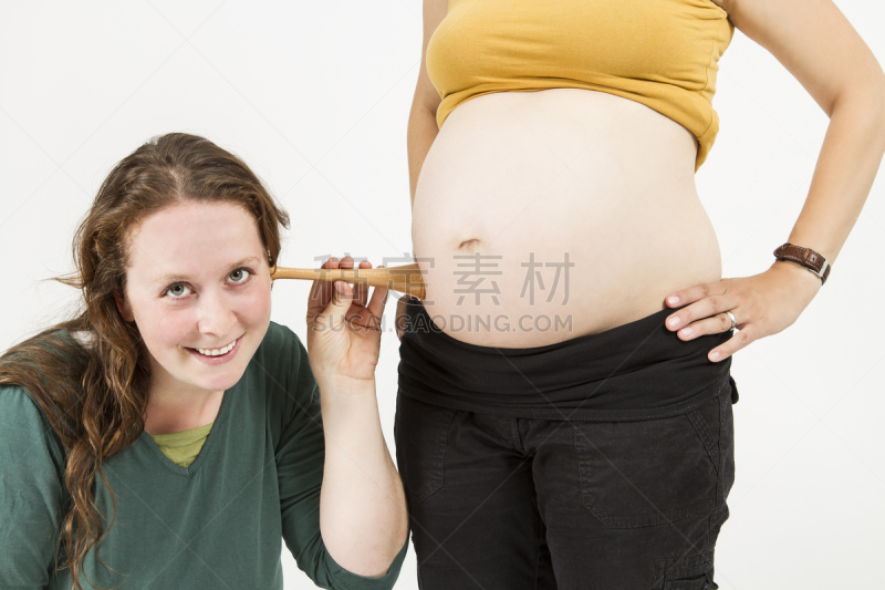 接生员,人,肚子,耳蜗式助听器,肌肉收缩作用,妇产科医师,辅助技术,产前护理,水平画幅,健康