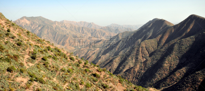 厄立特里亚,高原,阿克森姆,里夫特谷,非洲之角,水平画幅,无人,全景,户外,摄影