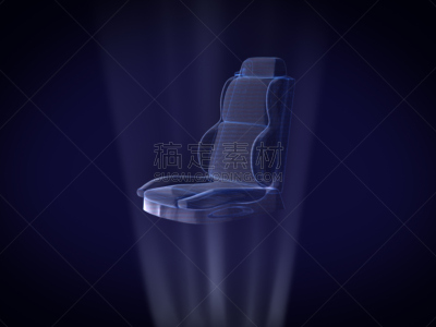 全息图,汽车,三维图形,高雅,座位,接线框,涡轮增压器,3d扫描,充气艇,跑车