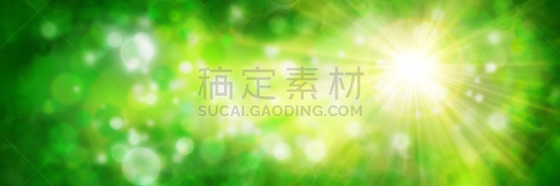 绿色背景,太阳,抽象背景,绿色,贺卡,水平画幅,套色版,无人,夏天,明亮
