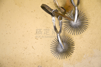 齿轮,智利人,牛仔,褐色,水平画幅,带子,皮革,铁,金属,特写
