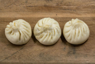 中国食品,小甜面包,点心,东方食品,蒸菜,蒸锅,面粉,甜点心,自制的,厨房