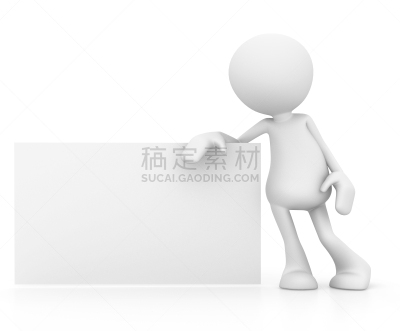 男人,白板,留白,水平画幅,形状,消息,性格,真实的人,白色背景,背景分离