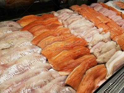 肉片,鱼肉,鳕鱼,红色,海产,清新,健康食物,饮食,食品,图像