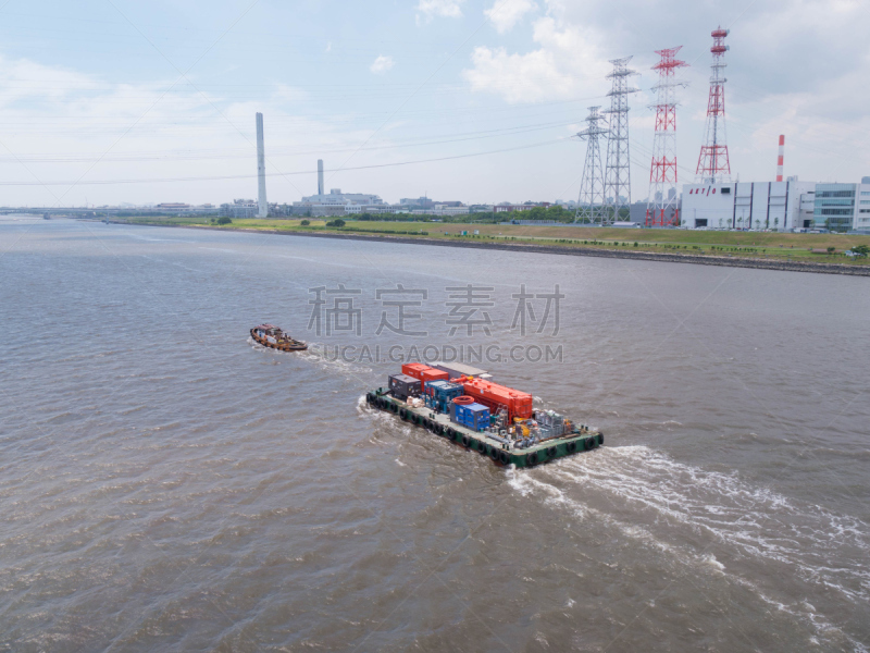 荒川河,江东区,水平画幅,无人,日本,户外,江户川,都市风景,摄影