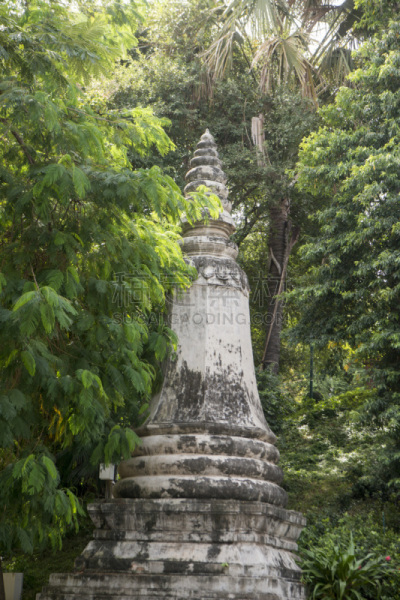 公园,金边,塔山寺,柬埔寨,亚洲,城镇,垂直画幅,图像,著名景点,无人