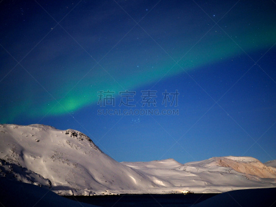 北极光,霍宁史维格,天空,水平画幅,云,星星,夜晚,雪,无人,斯堪的纳维亚半岛