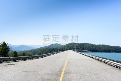 水坝,诗丽吉王后,皇后伞树,水力发电,水,天空,水平画幅,地形,能源,无人