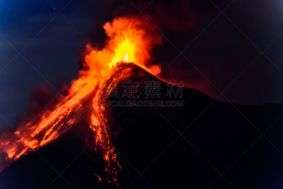 危地马拉,熔岩,火山,地壳,喷气孔,安提瓜,岩层,地狱火,活火山,自然神力