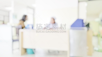顾客,前台,护士,病人,背景,健康保健,运动模糊,现代,医疗诊所