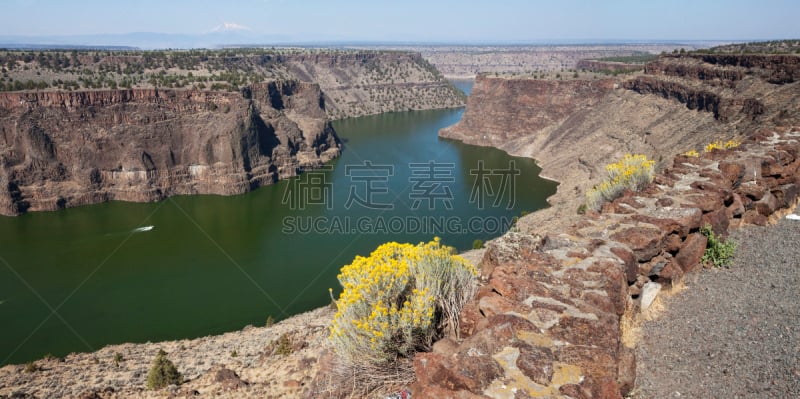 栅栏,海豚湾,钩河,胡德雪山,自然,州立公园,俄勒冈州,俄勒冈郡,旅游目的地,水平画幅