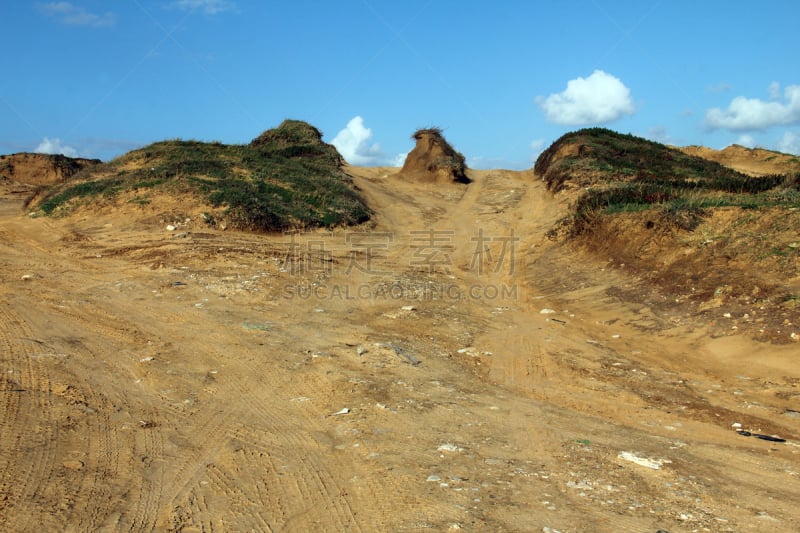 痕迹,摩托车越野赛,奖杯,水平画幅,沙子,泥土,铁轨轨道,户外,活动