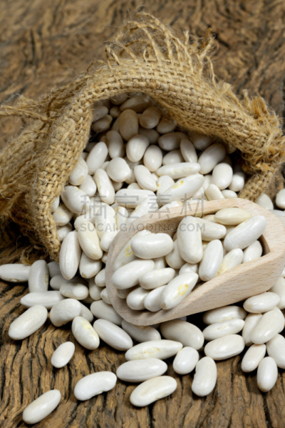 利马豆,垂直画幅,桌子,木制,无人,Cannellini Bean,生食,农业,豆科植物,摄影