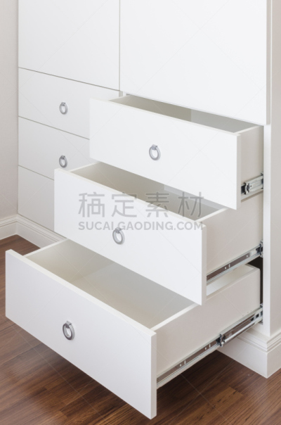 抽屉,白色,空的,把手,不锈钢,圆形,抽屉柜,储物柜,垂直画幅,褐色