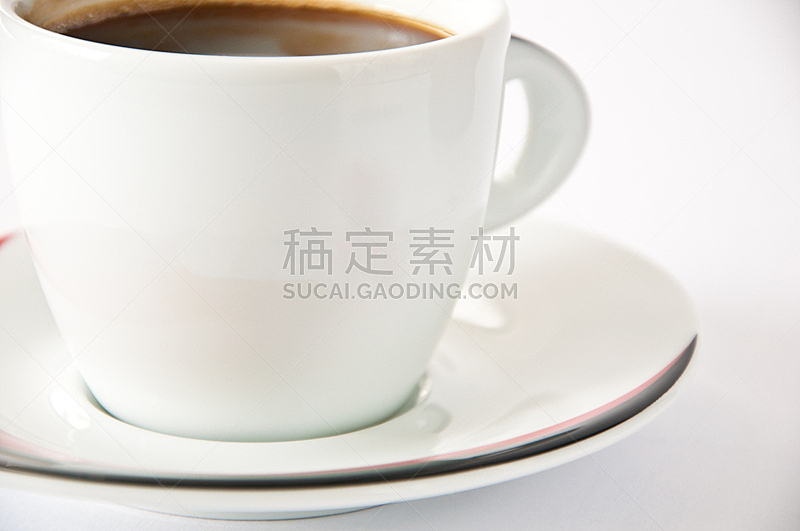 芳香的,早晨,杯,咖啡,白色背景,白色,水平画幅,无人,背景,摄影