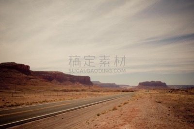 纪念碑山谷,路,163号公路,纳瓦霍岩,纪念碑谷部落公园,自然,天空,美国,水平画幅,无人