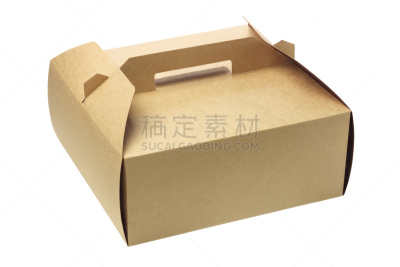烘焙罐,空白的,留白,褐色,水平画幅,器材箱,无人,白色背景,纸板,盒子