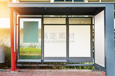 户外,职业,钟,留白,新的,公共汽车站,模板,想法,布告