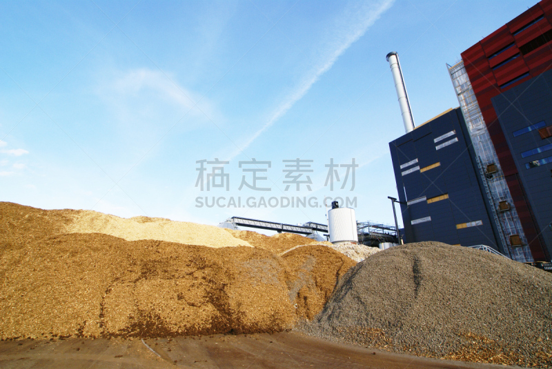 生物学,发电站,化石燃料,木制,器材箱,甲烷,水平画幅,工厂,生物质,建筑业