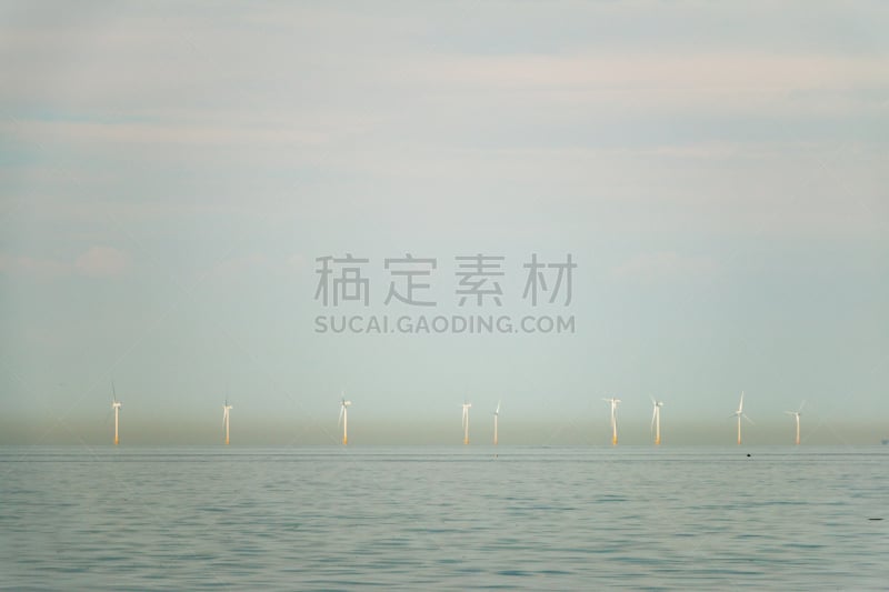 海滩,whitstable,海湾,风景,水,天空,水平画幅,风力,无人,英吉利海峡