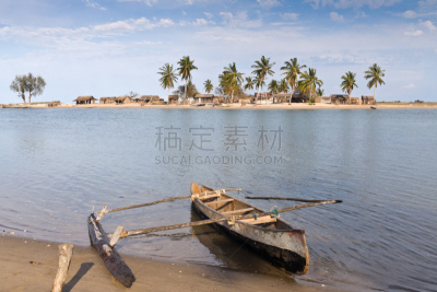 天空,水平画幅,沙子,无人,夏天,异国情调,户外,马达加斯加,棕榈树,海滩