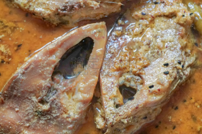 鱼类,切片食物,盘子,格子烤肉,水平画幅,海产,晚餐,清新,孟加拉邦