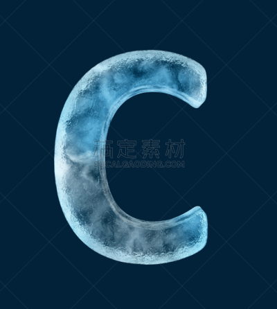 冰,英文字母c,前面,蓝色背景,寒冷,闪亮的,季节,符号,垂直画幅,冬天