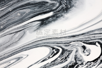 特写,白色,涂料,黑色,多样,混沌,水平画幅,无人,墨水