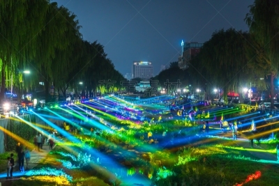 灯光秀,美,艺术,水平画幅,夜晚,光,机器,明亮,现代,霓虹灯