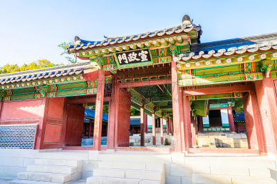 建筑,首尔,昌德宫,朝鲜半岛,城市,水平画幅,无人,宫殿,大门,南大门