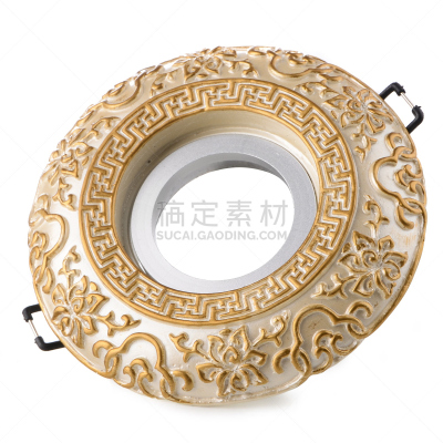聚光灯,正下方视角,白色背景,分离着色,美,新的,艺术,无人,灯,明亮