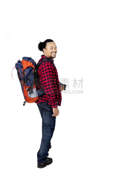 男性,工作室,徒步旅行,相机,数码单反相机,马来西亚人,背包,摄影师,旅途,运动