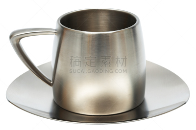 茶碟,杯,钢铁,餐具,新的,水平画幅,形状,无人,家庭生活,干净
