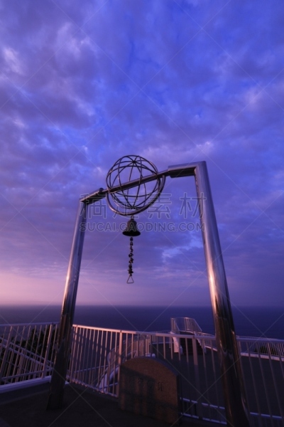 室兰,斗篷,北海道,海岬,垂直画幅,无人,蓝色,日本,色彩渐变,太阳