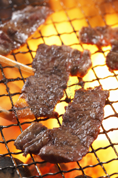 格子烤肉,肉,垂直画幅,饮食,能源,无人,日本,盖子,材料,网