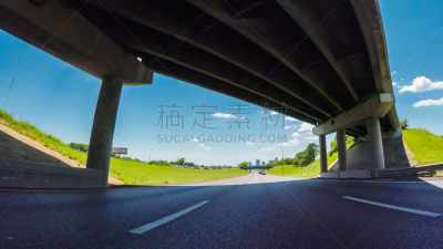 公路,那什韦尔,东,美国州际公路,24,水平画幅,后院,田纳西,夏天,仪表板