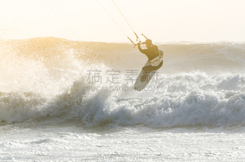 水平画幅,沙子,印度洋,夏天,冲浪风筝,户外,白人,毛里求斯,海洋,海滩