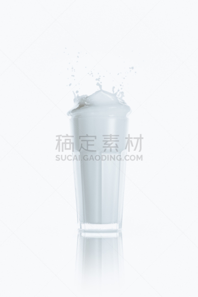 牛奶,玻璃,垂直画幅,奶制品,无人,饮料,营养品,充满的,白色,简单生活