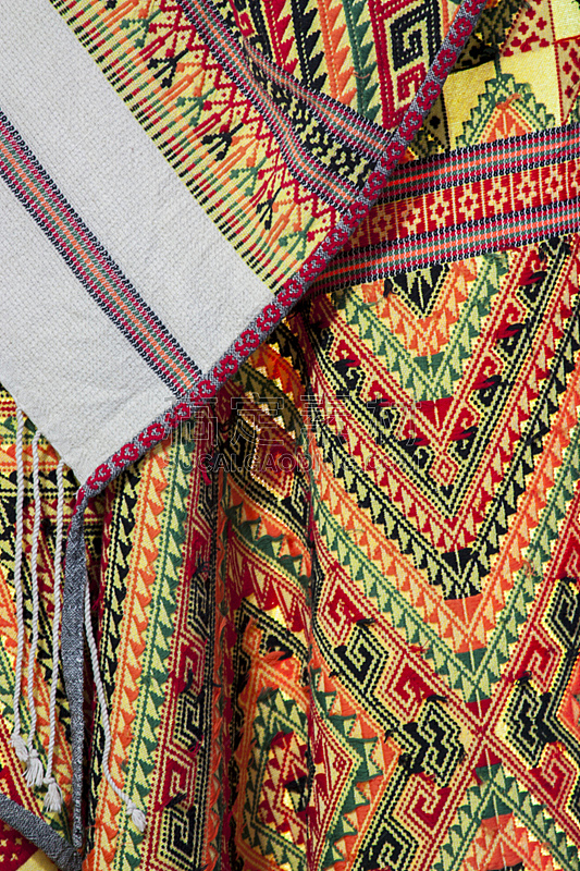 纺织品,棉,泰国,机织织物,民间音乐,传统服装,垂直画幅,选择对焦,式样,艺术